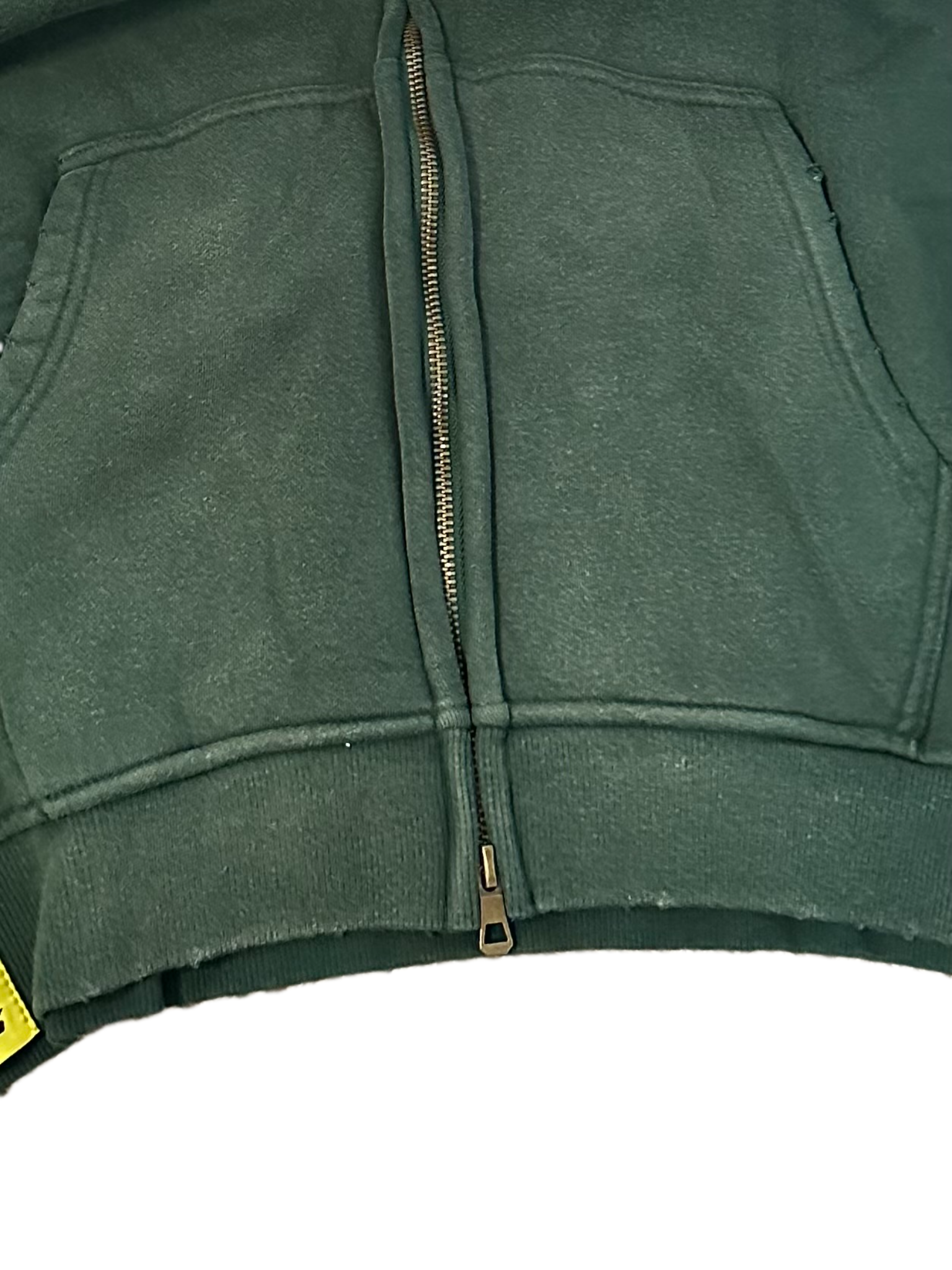 NINETYFIVE FOREST GREEN ZIP UP