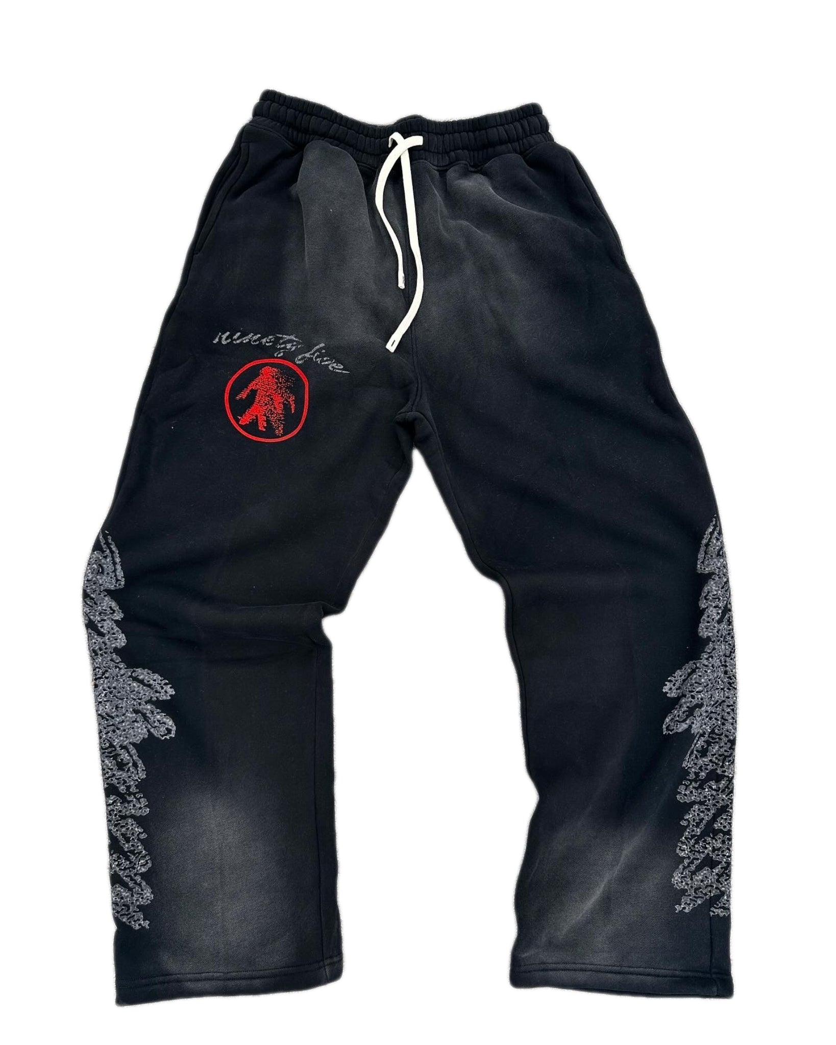 NINETYFIVE ESSENTIAL BLACK SWEATPANTS